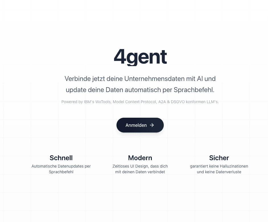 4gent Produkt-Screenshot 1